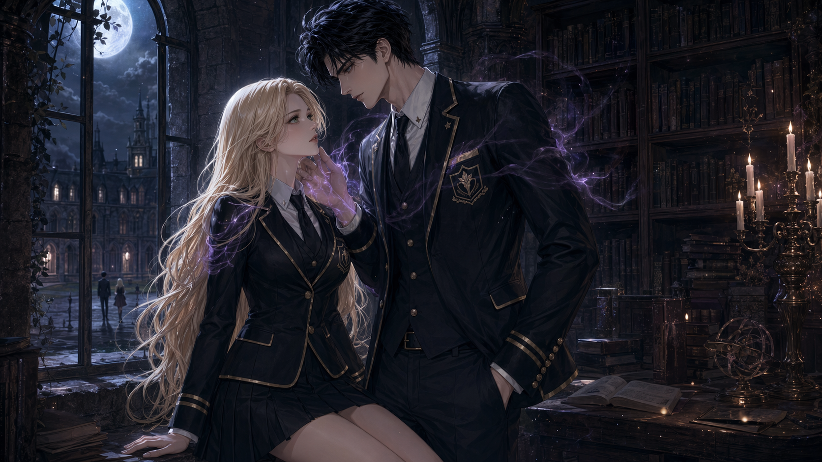 Bohaterowie noszą maski