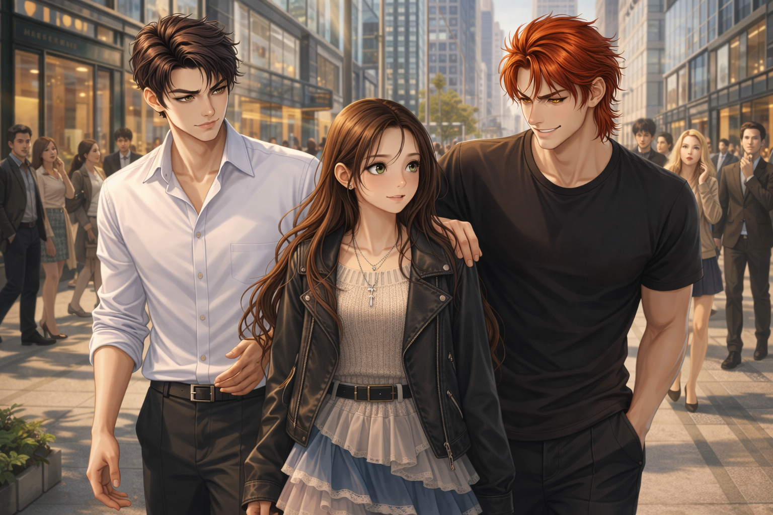 Bohaterowie noszą maski